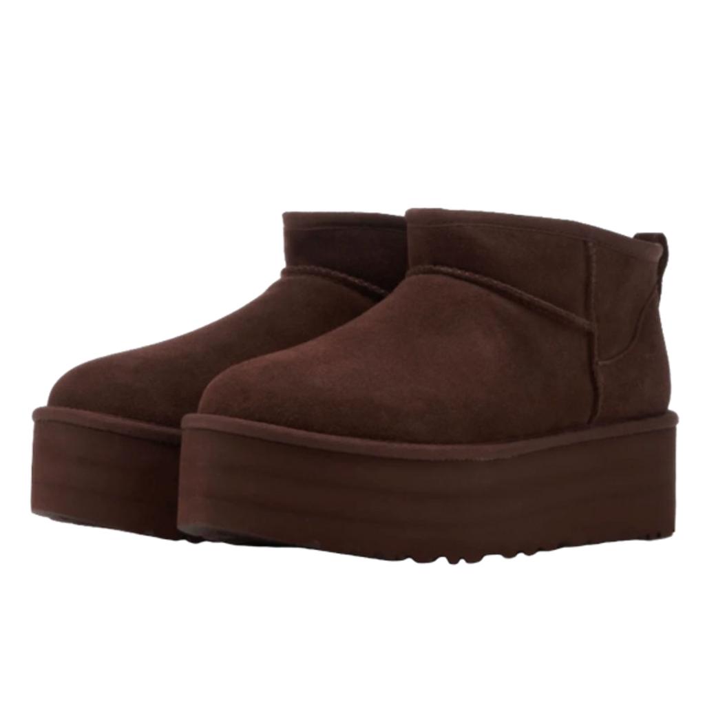UGG Classic Ultra Mini Platform Burnt Cedar