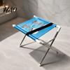 Pet Wash Station for Dogs Dog Grooming Hammock Stand, with Mesh Platform, Stainless Steel Table Foldable 8-Hole Cats Care Restraint System