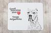 Dogo Argentino - Mouse Pad with Print, Personalized Dog-themed Mouse Pad, Unique Gadget for an Office Worker by Art-Dog Brand
