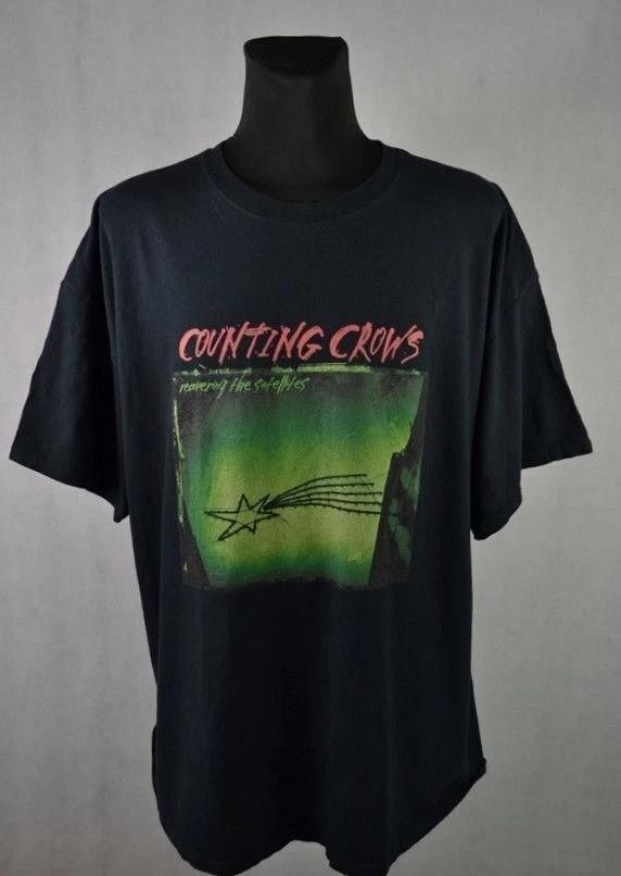 Counting Crows Recovering The Satellites Black Unisex T-shirt S-5XL PP2497 M