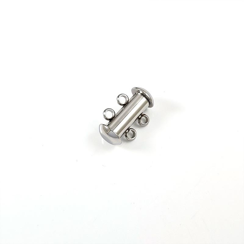 Trendy DIY Stainless Steel Jewelry Clasp & Connector for Bracelets and Necklaces