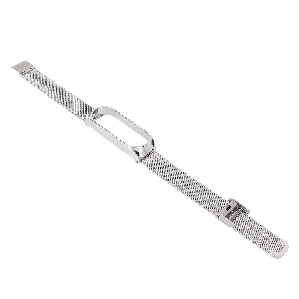 Metal Band Compatible for Xiaomi Mi Band 6 Smartwatch Replacement Steel Strap Bracelet Wristband Accessories