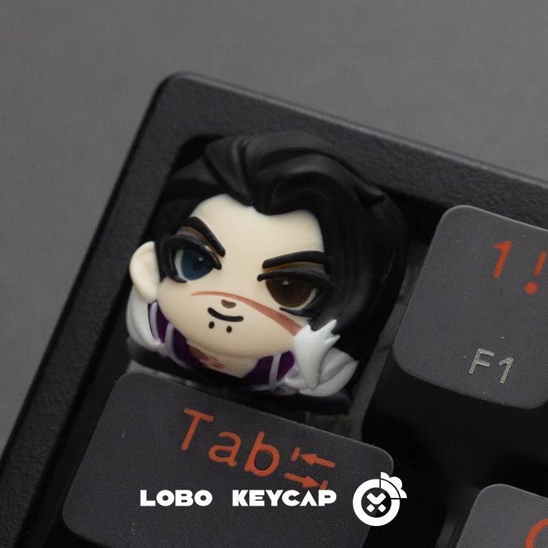2025 VLRT Game Peripheral Products Q Version Cute Resin Keycap Esc Key Esports Room Decoration Festvial Toy Surprise Gifts