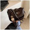Ielgy Retro Large-Capacity Autumn Winter All-Match One-Shoulder Underarm Messenger Bag