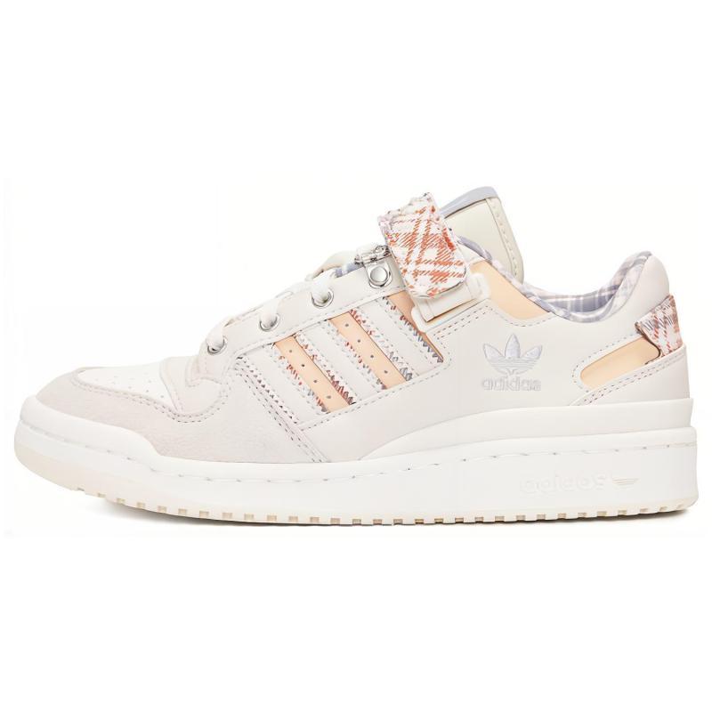 Adidas Forum Low Halo Blush Plaid Women's Sneakers FZ5628