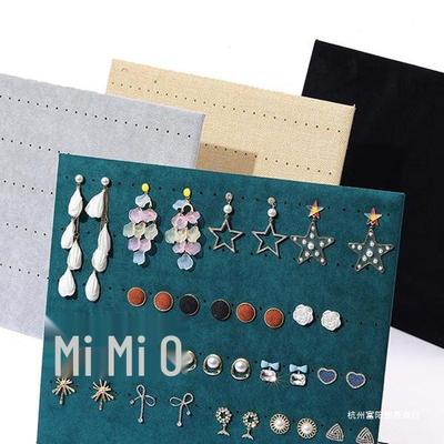 Ben Velvet Jewelry Display Stand: Earrings, Necklace, Bracelet Storage Rack