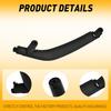 Black X5 Fit BMW X6 F16 F85 F15 Inner Right Door Panel Handle Pull Trim Cover