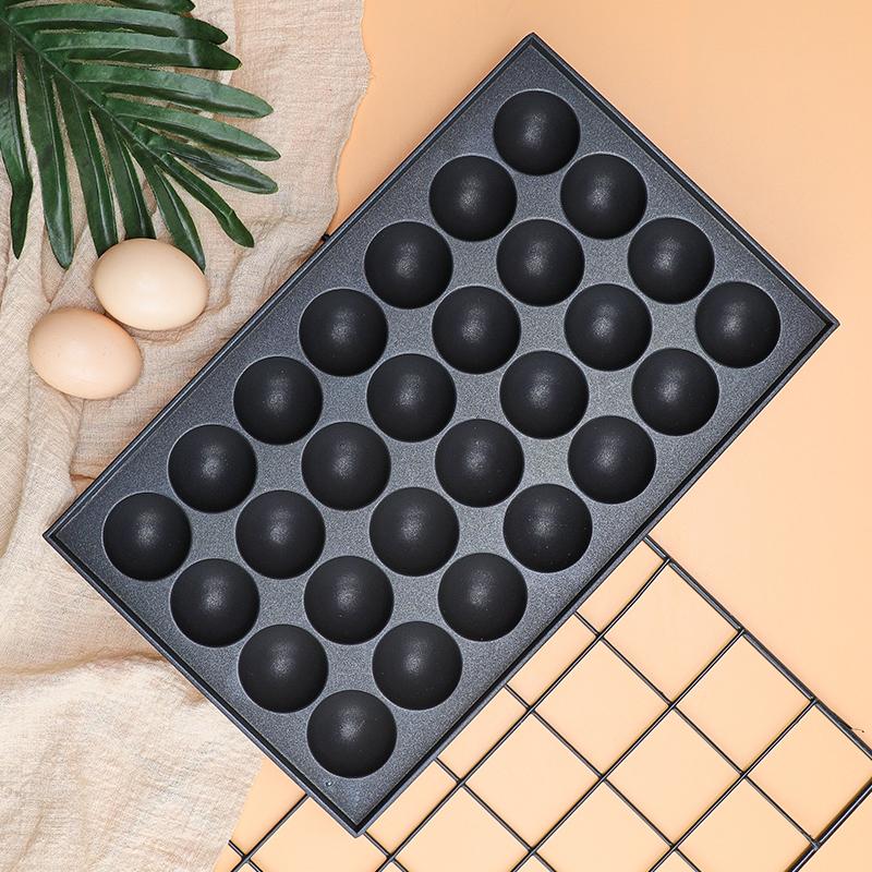 Lowest price Verly 28 holes Takoyaki Pan Non-stick Teflon Aluminum Thicked Non stick 28holes Plate For Takoyaki Machine