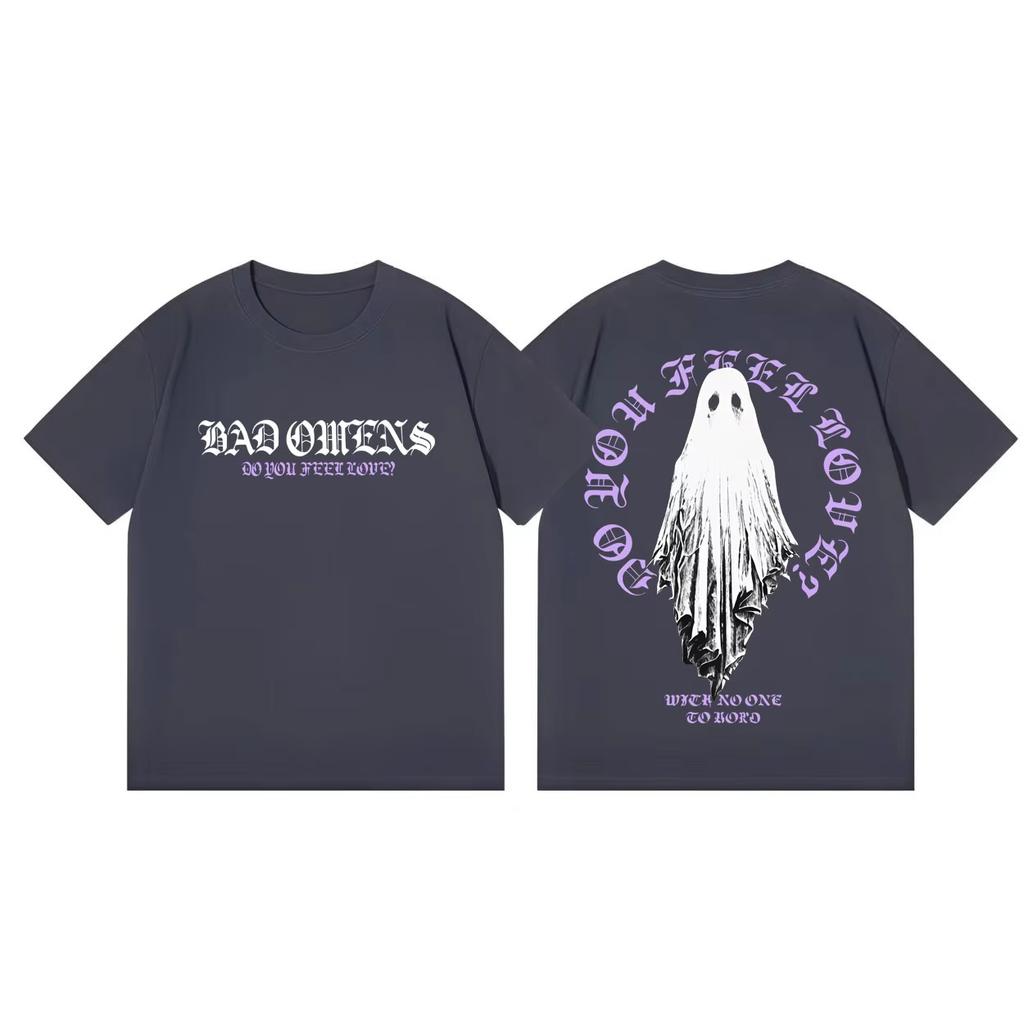 2026 Rock Band Bad OUnisexs Tour Graphic Tshirt Unisex and Women New Summer Street Y2K Clothing Hiphop Round Neck Short Sleeved Top