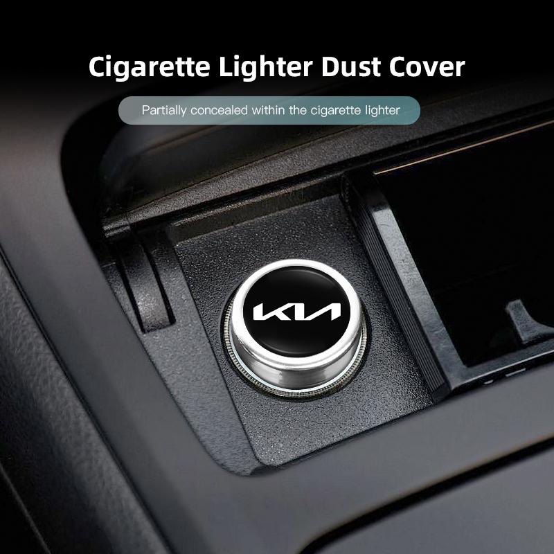 Car Cigar Lighter Dust Cap Power Socket Cover Auto Accessories Valve For KIA K9 Sportage Niro K5 Carnival EV6 EV9 EV3 K8 Stinger