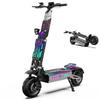 Apefox T90 Ultra All Terrain Adult Electric Scooter 5000Wx2 Peak Motor NFC Unlock 72V 40Ah Electric Off Road Scooter Max Load 150Kg Hydraulic Brakes