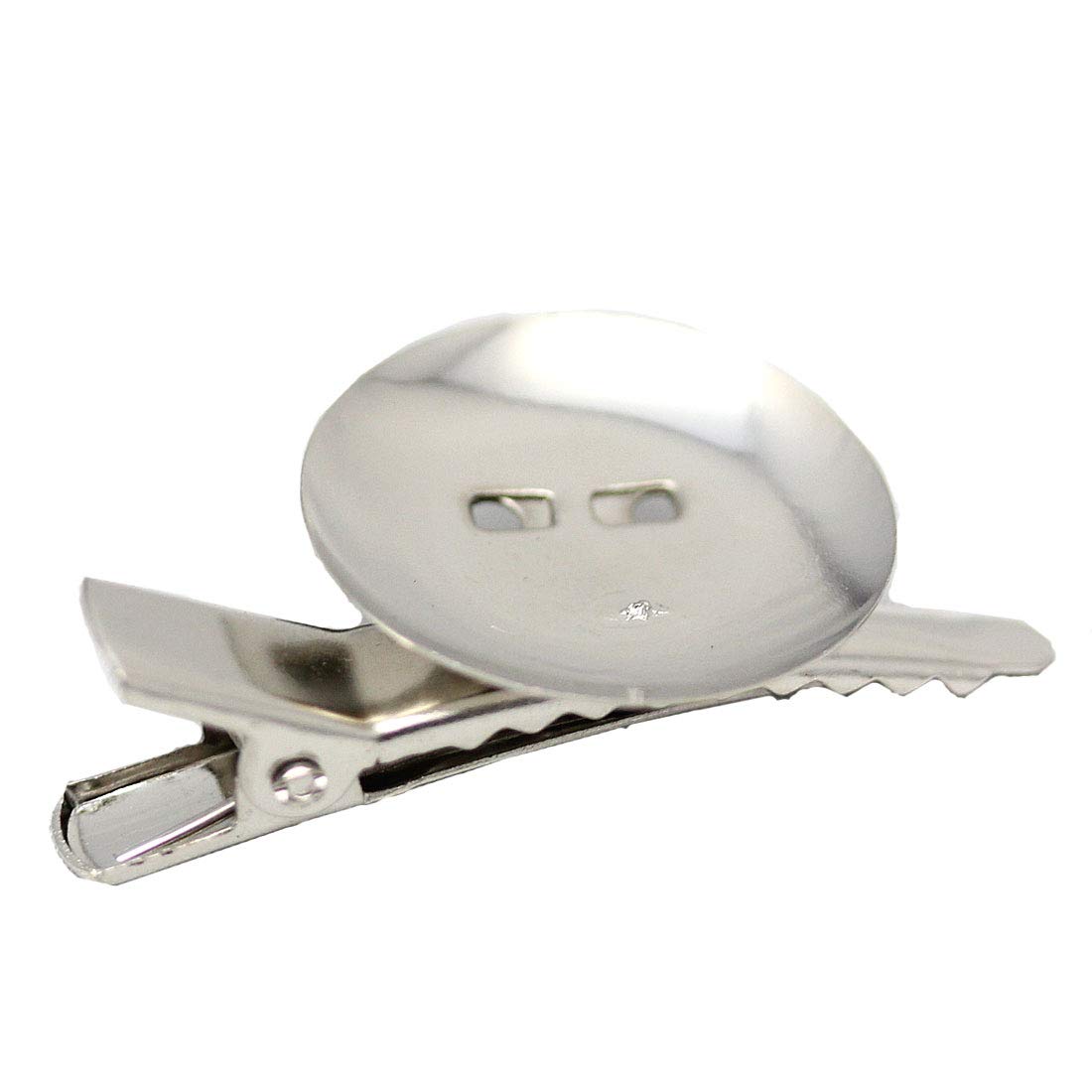 

of Brooch pin hair clip 2WAY corsage pin Base diameter 23mm [sgy-89-100p][Pack 100] & серебряный