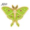 Retro Clothing Decoration Vintage Enamel Moth Brooch, Cartoon Insect Alloy Lapel Pin, Men Artistic Pin Women Jewelry Accessories for Suit Dress