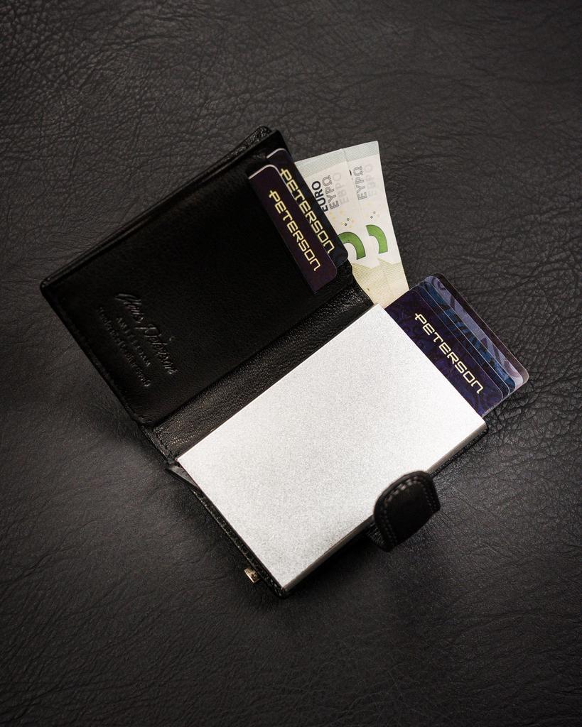 Men's Leather Wallet PTN G586-GKA-4543 Black