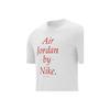 Air Jordan Casual Sports Training Short Sleeve T-Shirt Men Tops White AQ3761-100