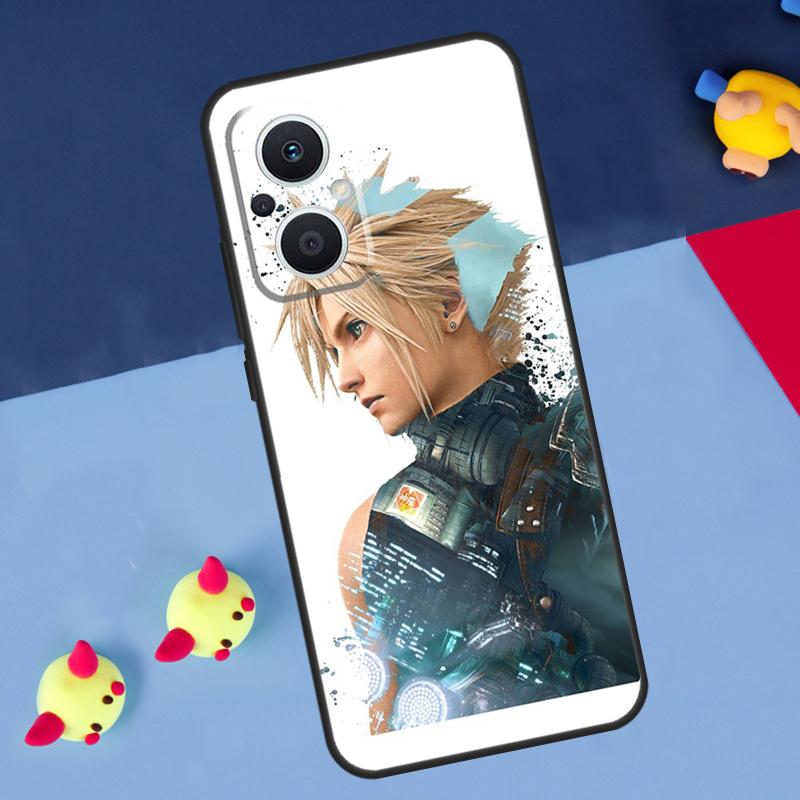 FINAL FANTASY Cloud Strife For OPPO Reno 12F 13F 14F 11F 10 11 12 13 14 Pro 8T 7 8 Lite OPPO Find X9 X8 X6 X5 Pro Case