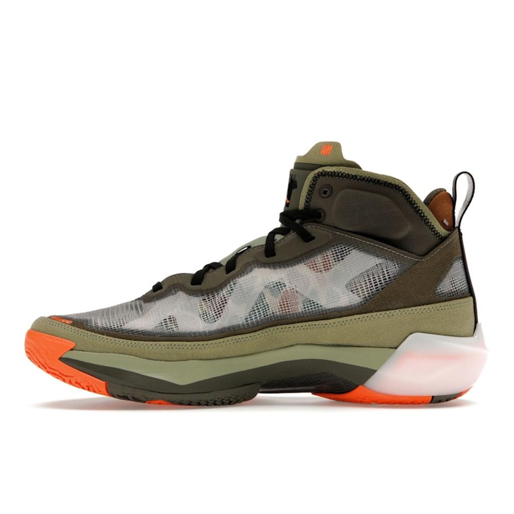 Undefeated X Air Jordan 37 SP Flight Jacket Unisex Sneakers Green Oil-Green Black DV6255-300
