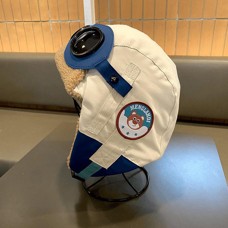 

Детская шапка-авиатор, теплая, ветрозащитная и защищающая уши для зимних мероприятий на открытом воздухе, альпинистские шарфы, рождественские подарки