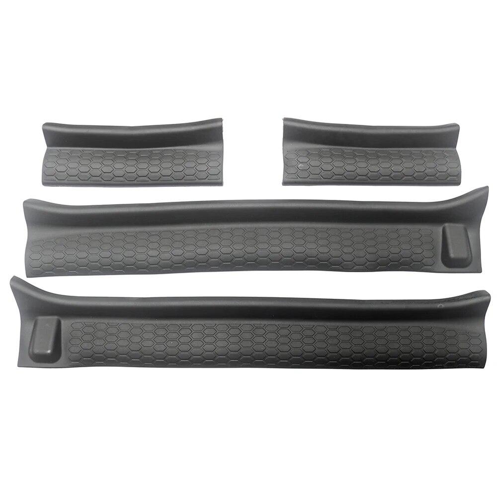 Door Plate Cover Sill for Jeep Wrangler JL Gladiator JT 2018-2022 Entry Guards Door Sill Plate Protectors 4-Door Car Accessories