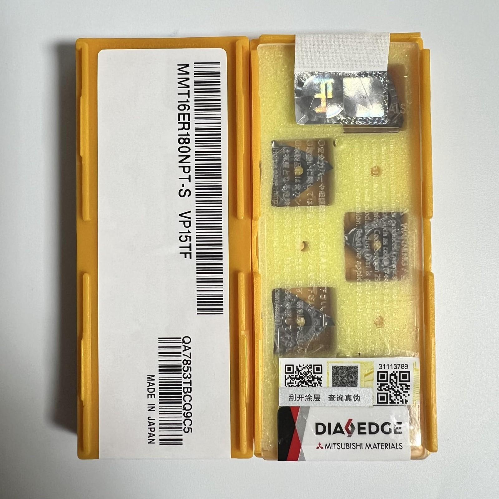

MITSUBISHI / MMT16ER180NPT-S VP15TF / Carbide CNC Blade 10 Pcs
