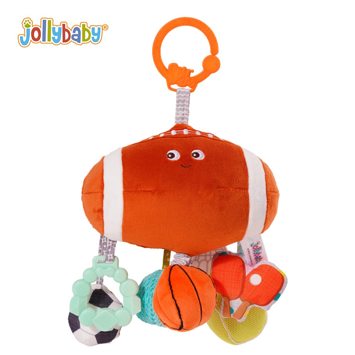 

Jollybaby Baby Stroller Pull-Along Soothing Ornament & Color Enlightenment Toy