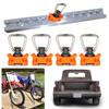 Versatile Lashing Rail End Fittings, For Easy Motorhomes Installation Easy Cargo Securing in Vehicles Trailer Transport