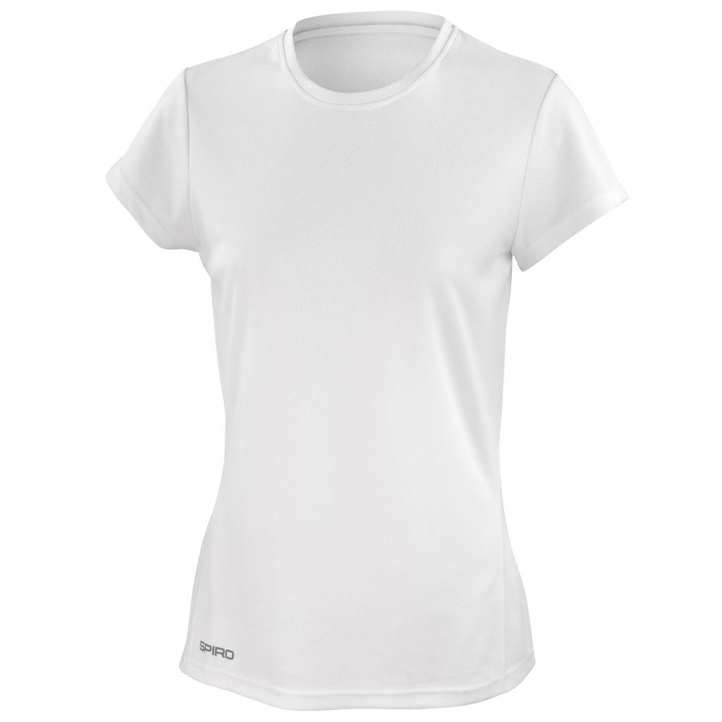 Spiro Sportliches, schnell trocknendes, kurzärmliges Performance-T-Shirt für Damen/Damen