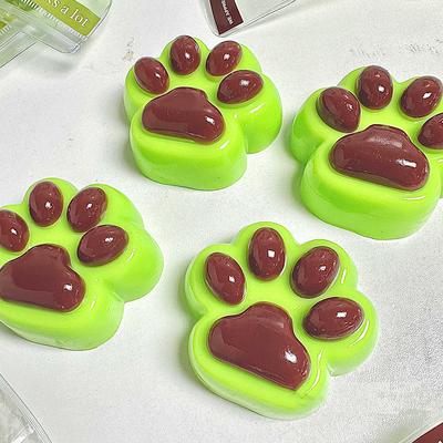 Kawaii Ultra Soft Silicone Chocolate Big Cat Claw Toy Slow Rebound Decompression Pinching Toy Reduce Stress Kids Toys Gifts