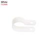 100PCS R-Type Nylon Cable Clamp Pipe Mounting Fix Wiring Hose Fasteners Durable Insulation Electrical Fittings High Quality
