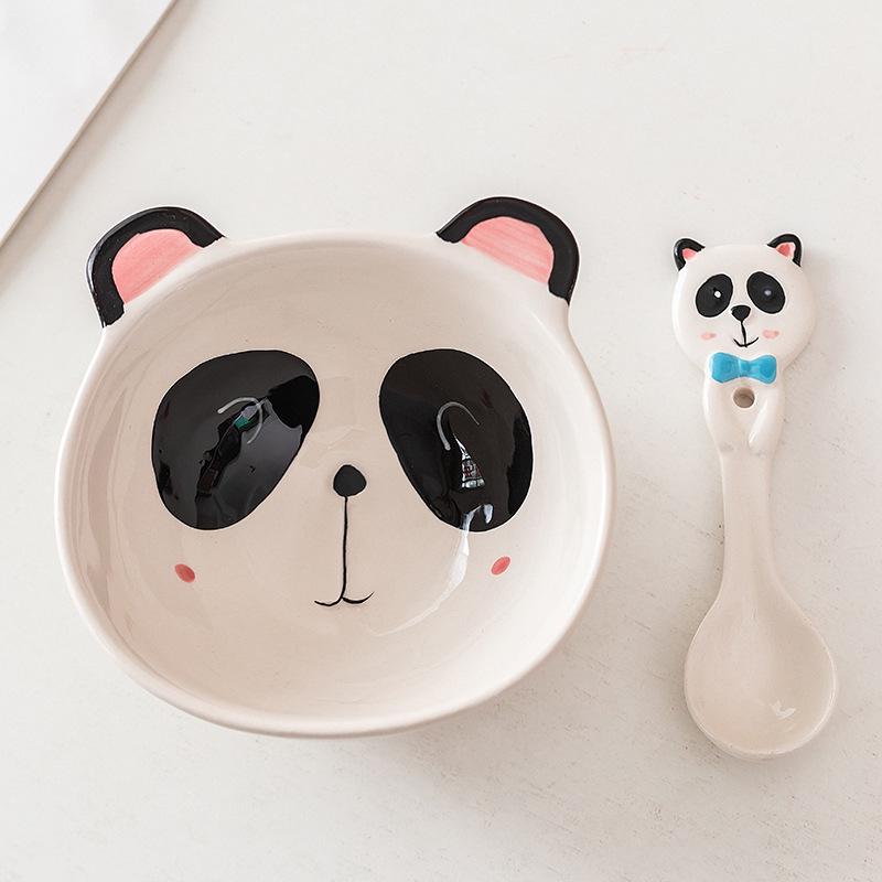 

Багатофункціональна керамічна миска: Миска для фруктів, салату, дитячого харчування та десерту