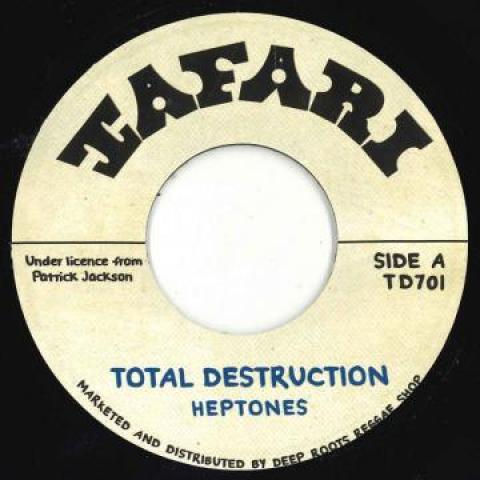 

7inch Record HEPTONES - Revolution / Total Destruction TD701 Tafari 2020 France Reggae, Ska & Dub Used