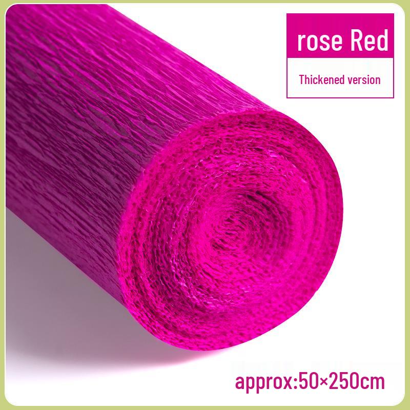 Packung dickes grünes Krepppapier für handgefertigte 3D-Blumen, ideal für Bastelarbeiten in Grundschule und Kindergarten