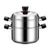 ZISIZ Stainless Steel Steamer Pot Set