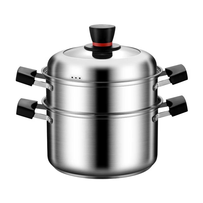 ZISIZ Stainless Steel Steamer Pot Set