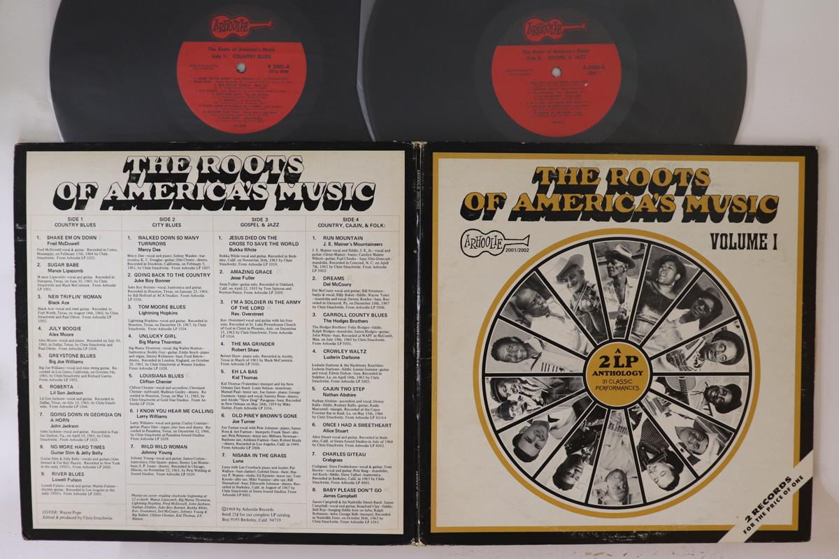 

LP Record VARIOUS Roots Of Americas Music R20012 ARHOOLIE 1968 US Blues Used