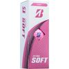 Bolas de Golfe Bridgestone Extra Macias Pacote com 12 Rosa Modelo 2025