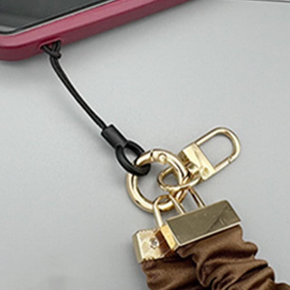 Metal Card Cell Phone Chain Pendant Mobile Phone Lanyard Mobile Phone Strap  Phone Case Accessories