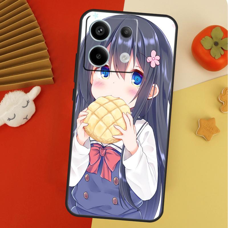 Anime girl cartoon japan cute Case For Xiaomi Redmi 14C 13C 10C 12C Redmi Note 14 13 Pro 12 11 9 10 9S 10S 11S 12S Cover