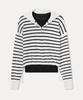 MIXXO Half-Zip Striped Pullover_Miwkag223T