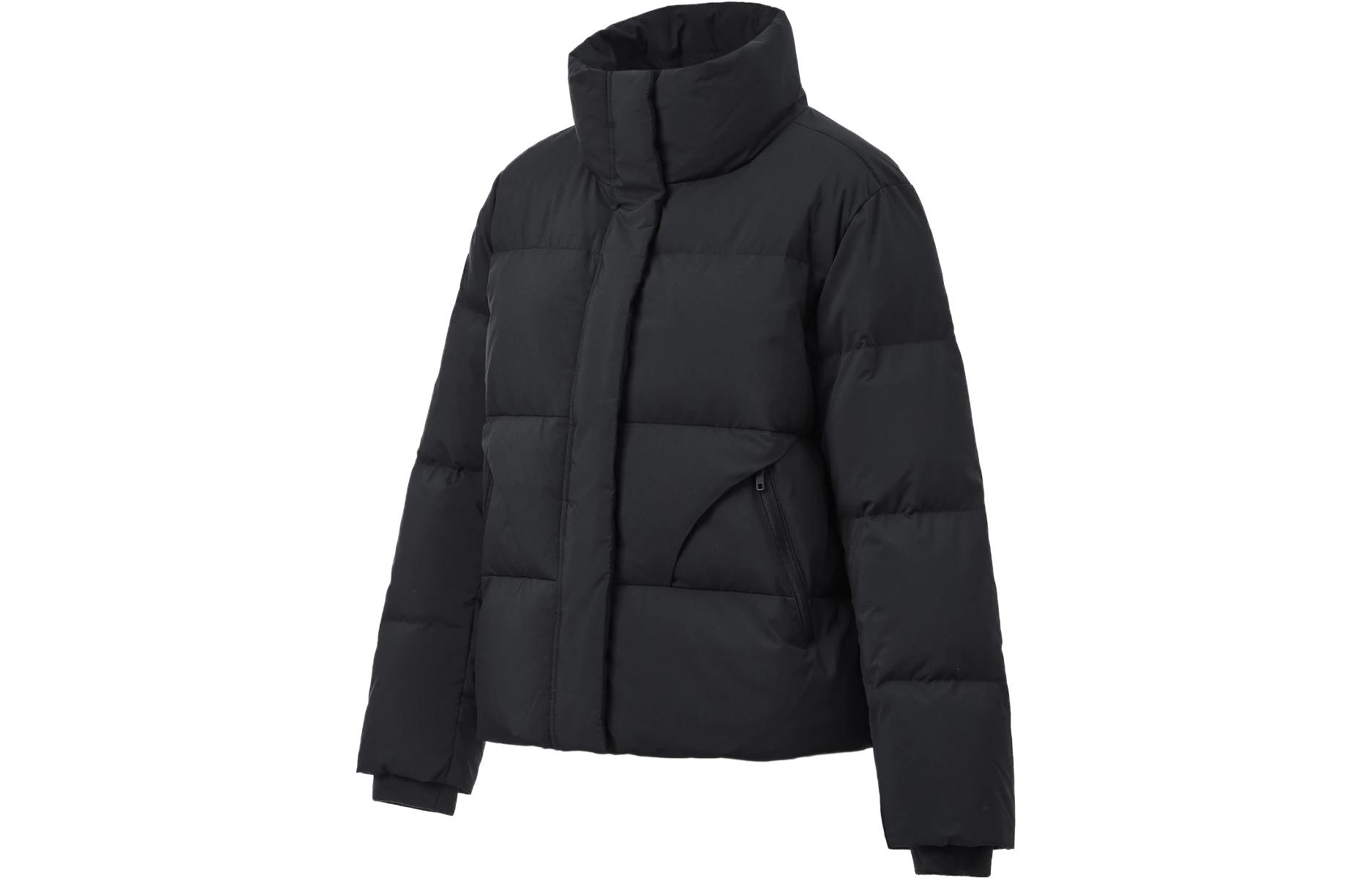 Li Ning Fitness Series FW23 Down Jacket Women s Black AYMT096-3 L
