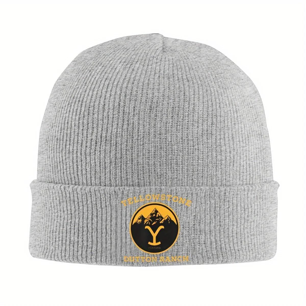 Yellowstones Bonnet Hats Beanie Hats Custom Skullies Beanies Winter Hip Hop Unisex Women Kpop Warm Cap
