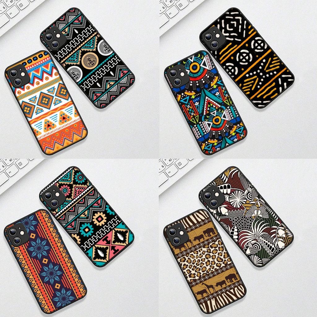 Design African Wax Print Phone Cover for Motorola Moto G86 G14 G35 G34 G45 G55 G64 G75 G85 G24 G15 G54 G57 Power Soft Case