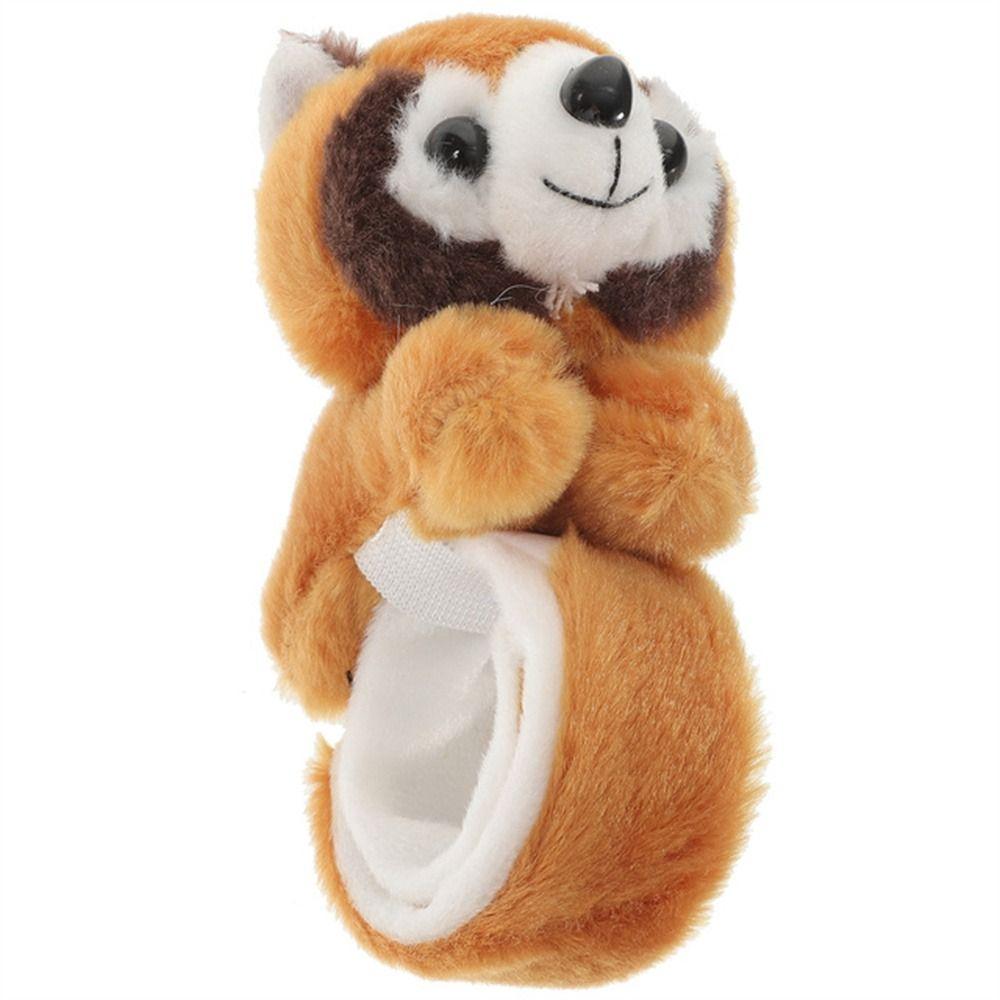 Kruhový potlesk Kreslený náramek na plácnutí Zvíře z džungle Plyšové zvíře Náramek na zápěstí Narozeniny Dětská hračka