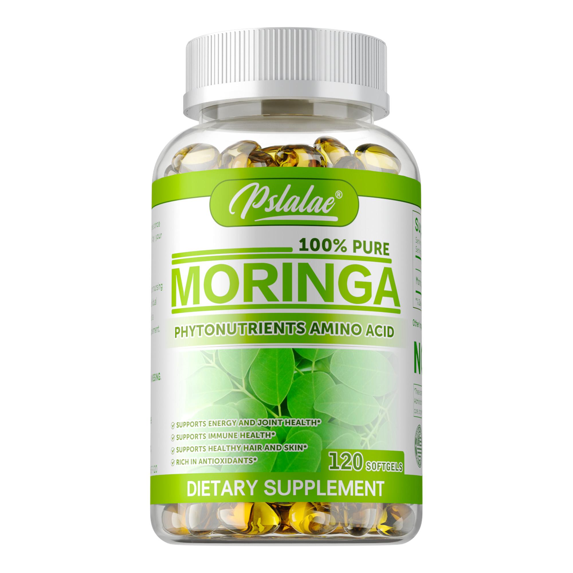 

Moringa 1000mg - Antioxidants, Supports Metabolism, Immune, Skin and Hair Health 120