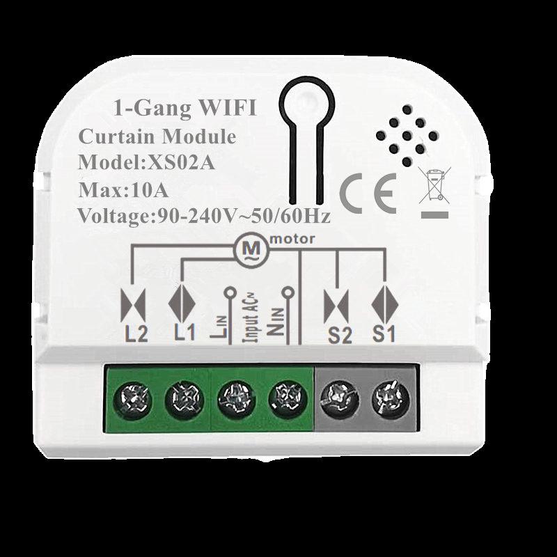 

Умный мини-модуль для штор Graffiti WiFi с голосовым управлением Alexa и таймером