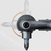 40 In 1 Ratcheting Screwdriver Set with 180 Degree Rotating Head & Magnetic Bit Suitable for Tight Space Vehicle Repair