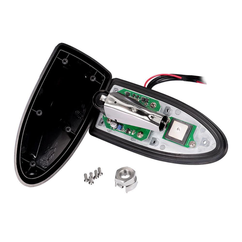 Superbat Universal Amplifier Shark Fin AM FM GPS Radio Antenna Roof Mount DAB Car Antenna