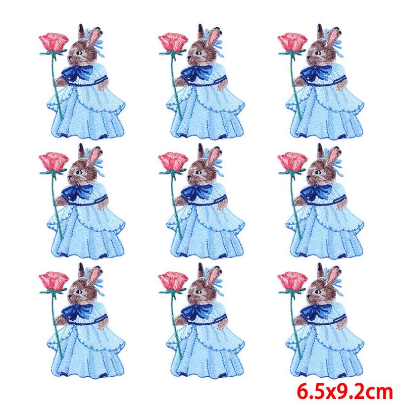 10 teile/los Großhandel Stickerei Patch Eisen Auf Patches Für Kleidung Patches Auf Kleidung Jacken Dekor Applikation Nähen Liefert