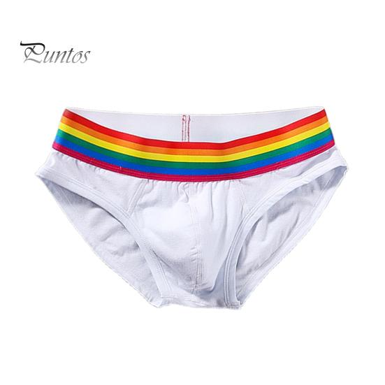 

Чоловічі труси із середньою талією, еластичні, веселкового кольору, антисептичні, U-опуклі, контрастного кольору, без обмежень, повсякденні чоловічі труси, спортивна білизна 2XL білий