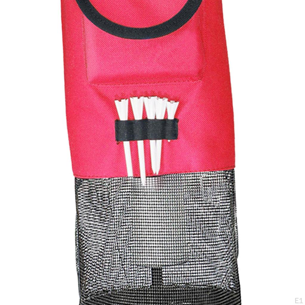 Golf Ball Retriever Collector Bag Practical Scooping Device Portable with Storage
